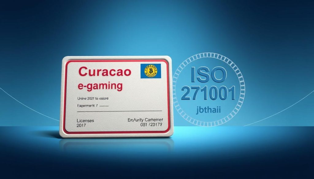 ใบอนุญาต Curacao eGaming และมาตรฐาน ISO 27001